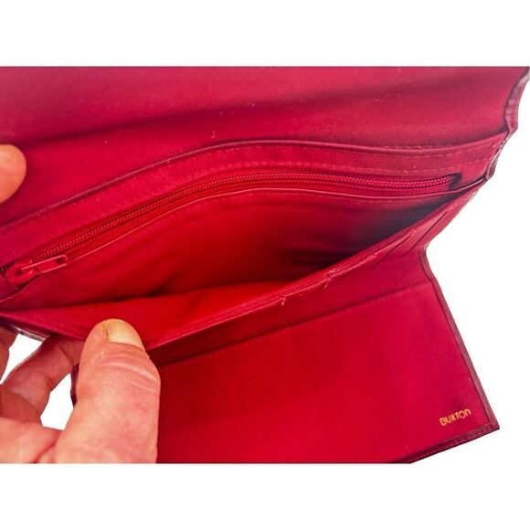 Buxton wallet vintage maroon - Picture 3 of 14